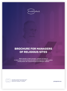 BROCHURE FOR MANAGERS OF RELIGIOUS SITES