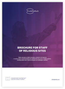 BROCHURE FOR STAFF OF RELIGIOUS SITES